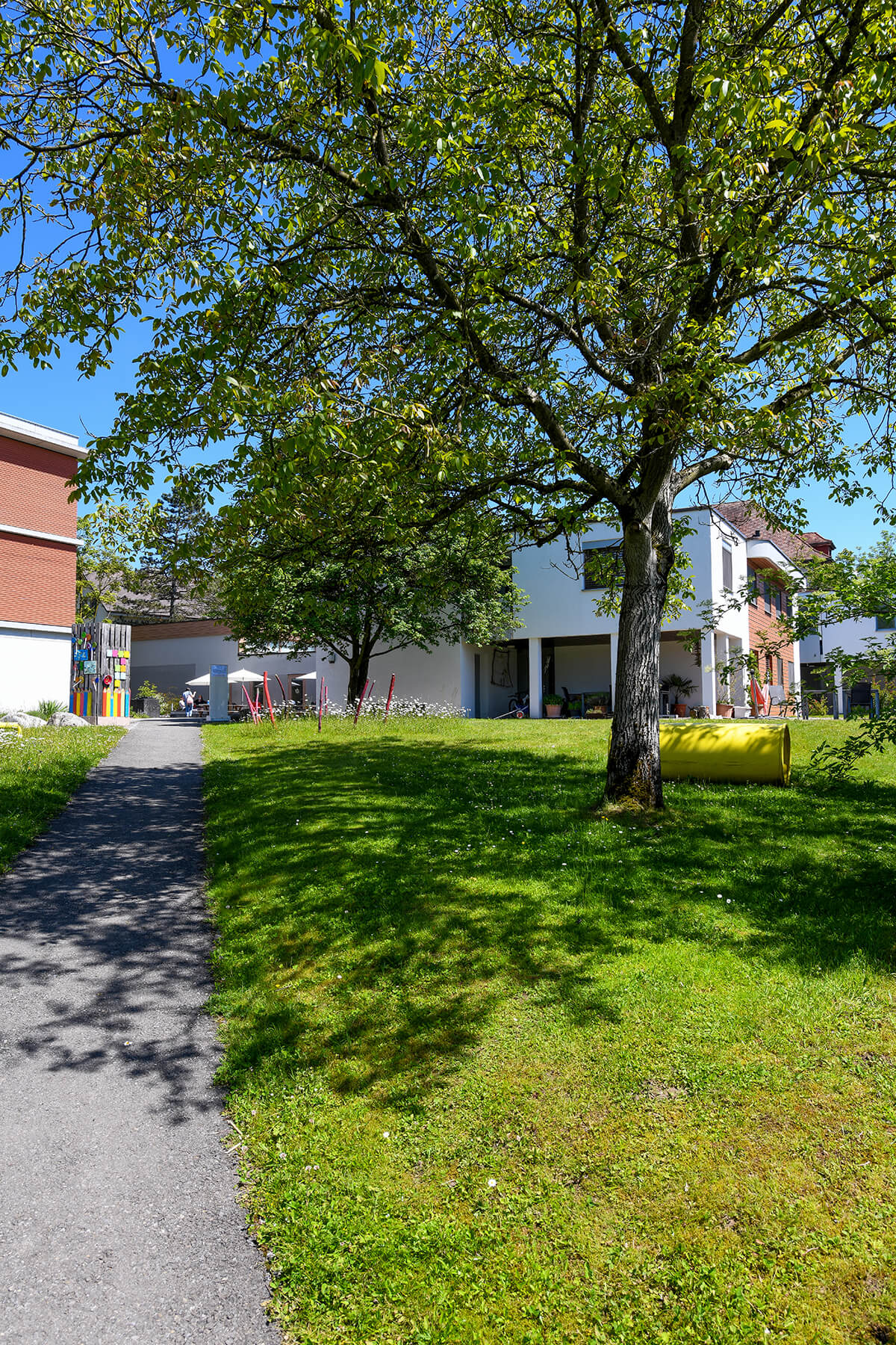 Architekturfotografie Heilpädagogisches Institut Hagendorn Eingangsbereich