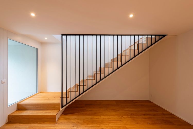 Architekturfotografie Treppe Einfamilienhaus Innenraum