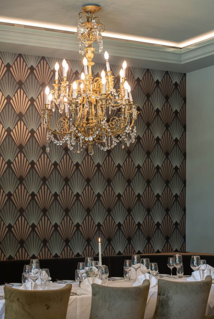 Architekturfotografie Kongress Hotel Davos Restaurant Innenraum